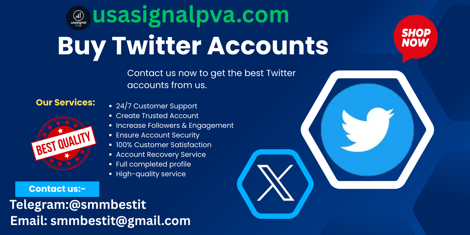 Buy Twitter Accounts