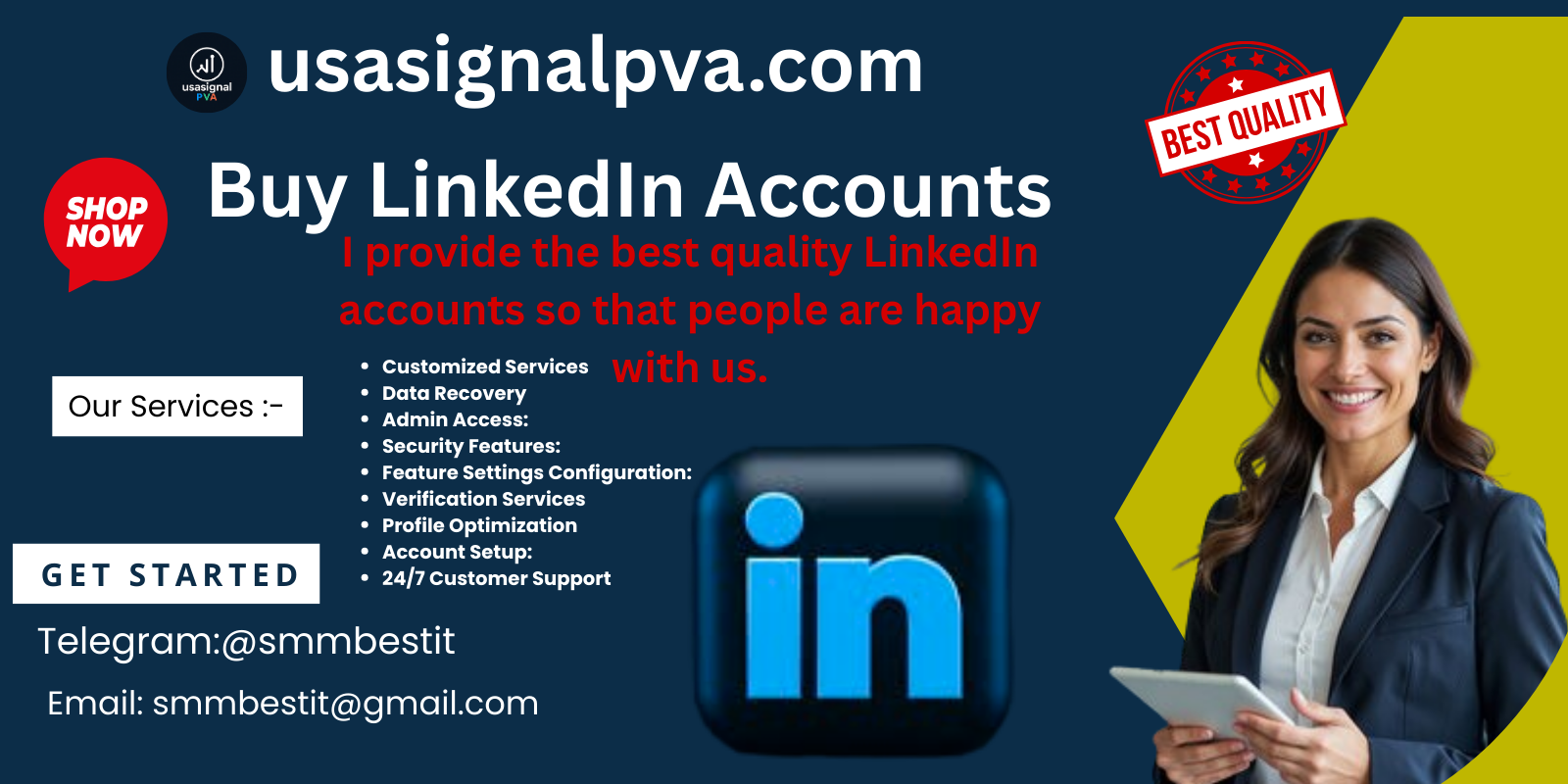 Buy LinkedIn Accounts