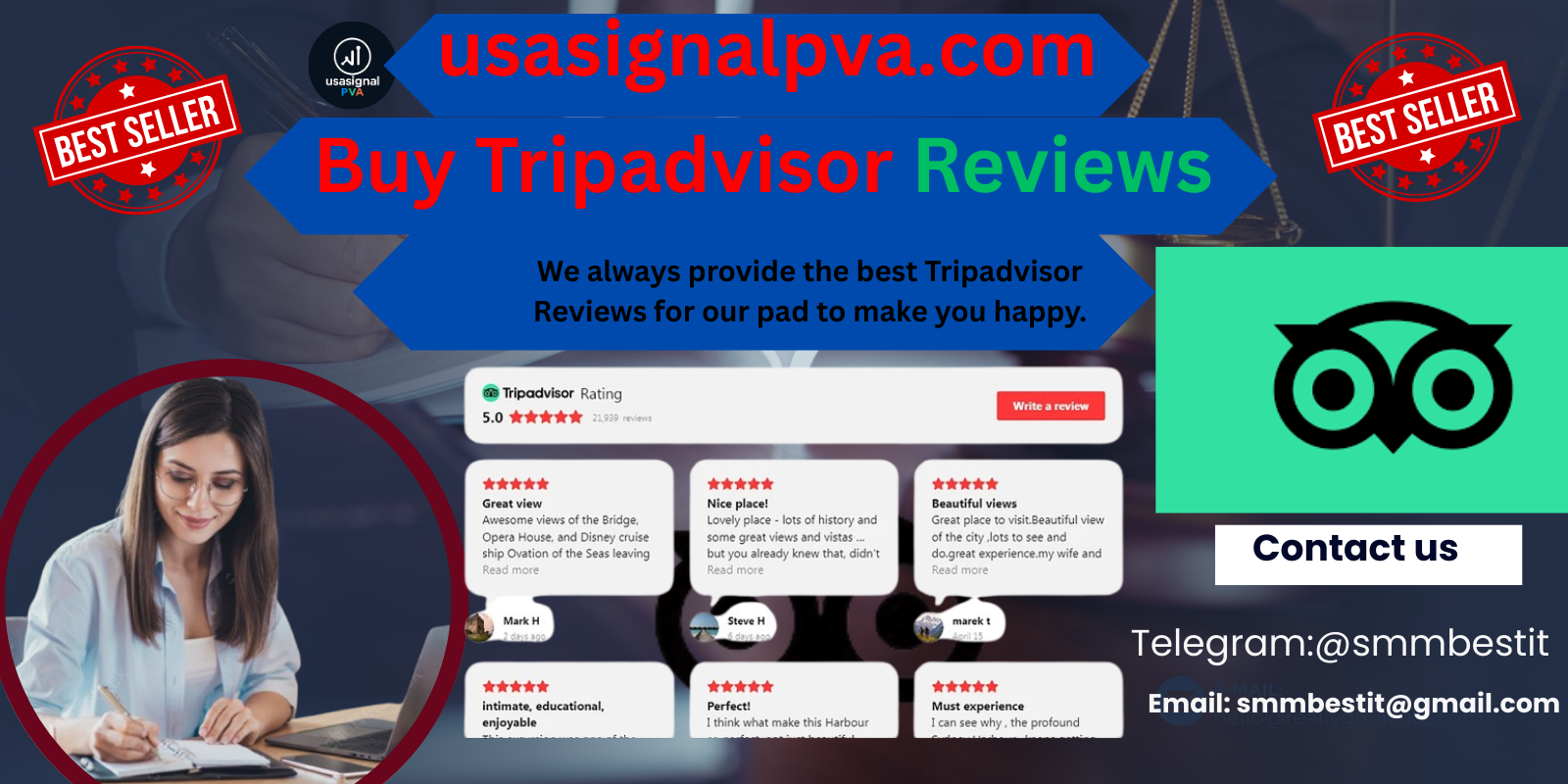 100% genuine buy Tripadvisor reviews